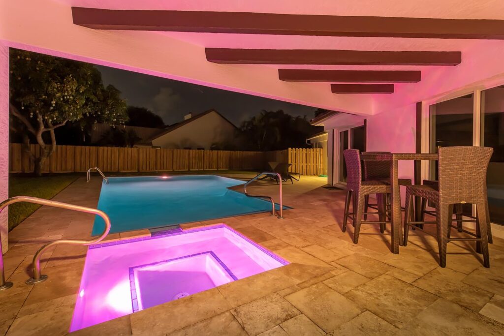 Twilight dusk real estate photoshoot, Fort Lauderdale, Florida